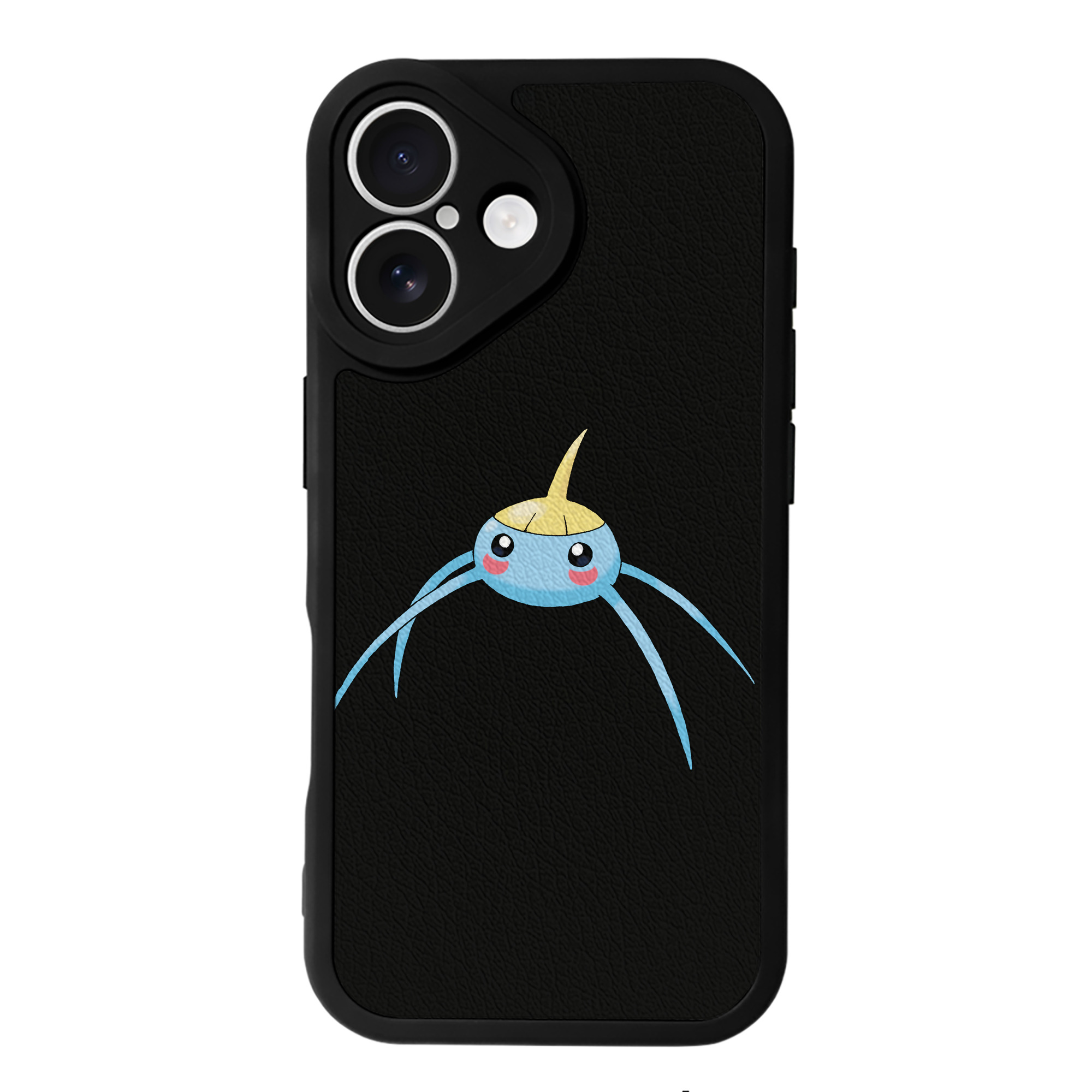 （画像用） ポケットモンスター Pokémon 【iPhone 16シリーズ対応】シリコンスマホケース（レザー調） 材質：シリコン